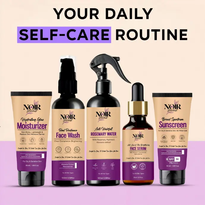 Noir Stardust Complete Self-Care Routine Kit For Women